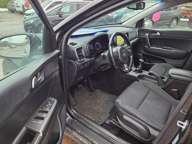 Begagnad Kia Sportage Advance 116 HK (85 kW) 2016 Svart SUV