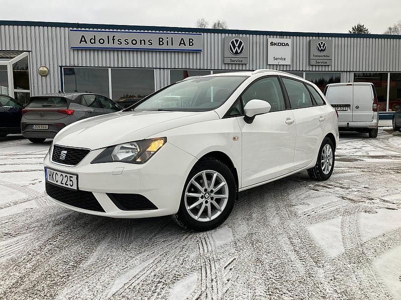 Vit Begagnad 2015 Seat Ibiza ST Style Kombi | 89 500 kr (Dyr) - Bild 1/4