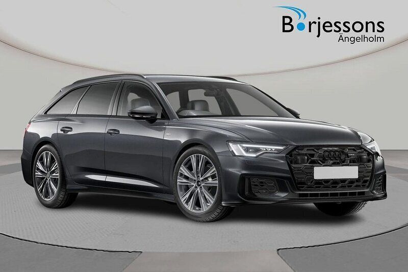 Svart Ny 2025 Audi A6 S-Line Kombi | 609 900 kr (Marknadspris) - Bild 1/4