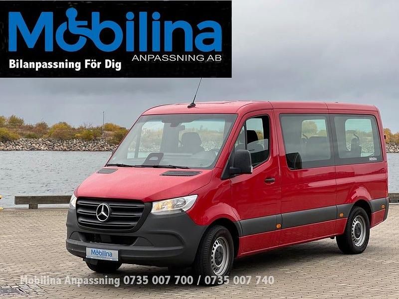 Röd Begagnad 2024 Mercedes Sprinter Van | 589 000 kr - Bild 1/4