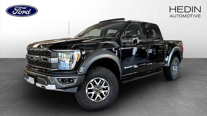 Svart Begagnad 2023 Ford F-150 Raptor Pickup | 995 000 kr (Marknadspris) - Bild 1/4