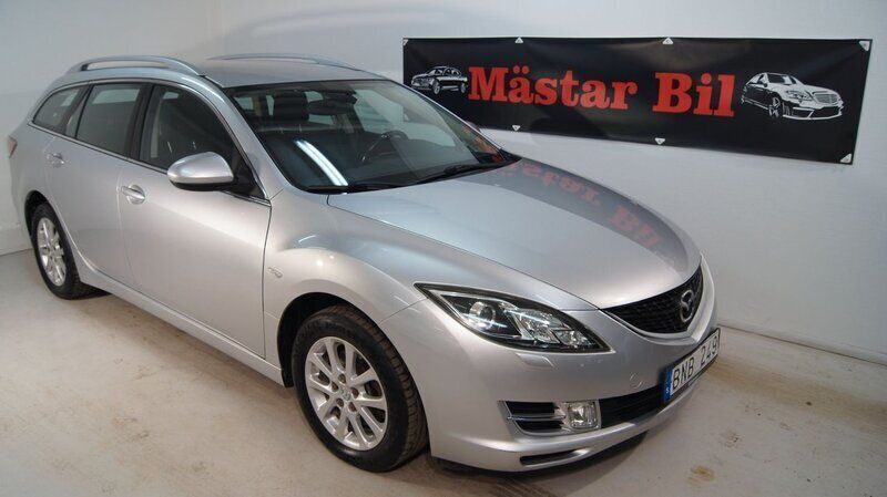 Silver Begagnad 2008 Mazda 6 Kombi | 59 900 kr (Marknadspris) - Bild 1/4