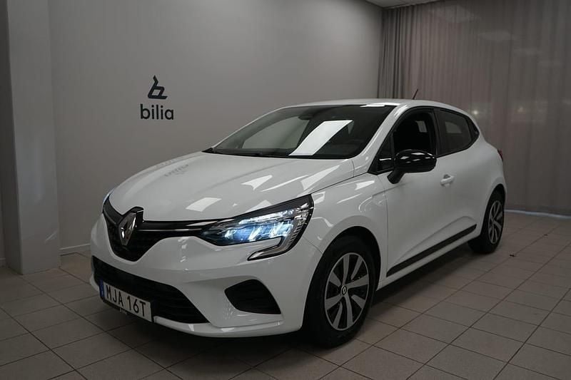 Vit Begagnad 2023 Renault Clio V Equilibre Halvkombi | 169 900 kr (Bra pris) - Bild 1/3