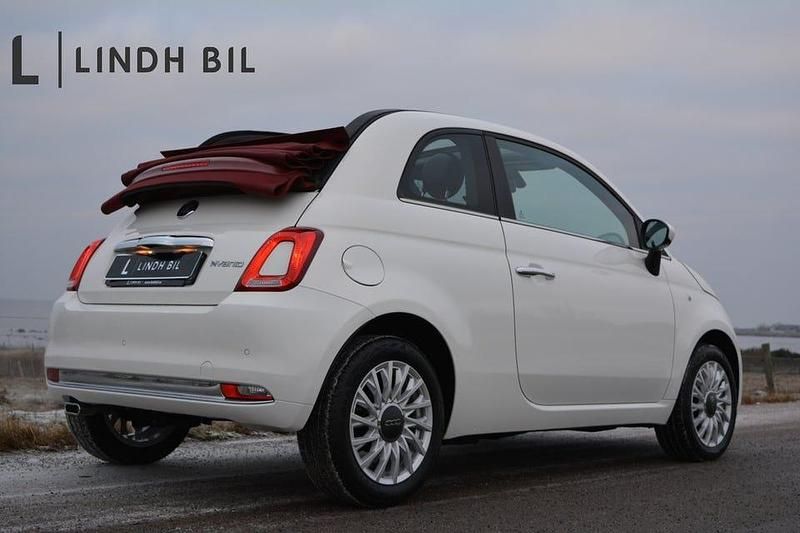 Begagnad Fiat 500C 71 HK (52 kW) 2023 Vit Cab