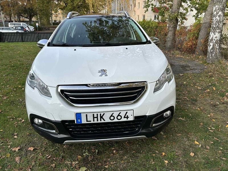 Vit Begagnad 2014 Peugeot 2008 SUV | 60 000 kr (Bra pris) - Bild 1/4