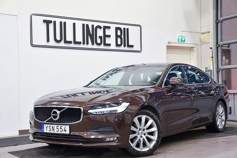 Brun Begagnad 2017 Volvo S90 Momentum Sedan | 219 900 kr (Bra pris) - Bild 1/4