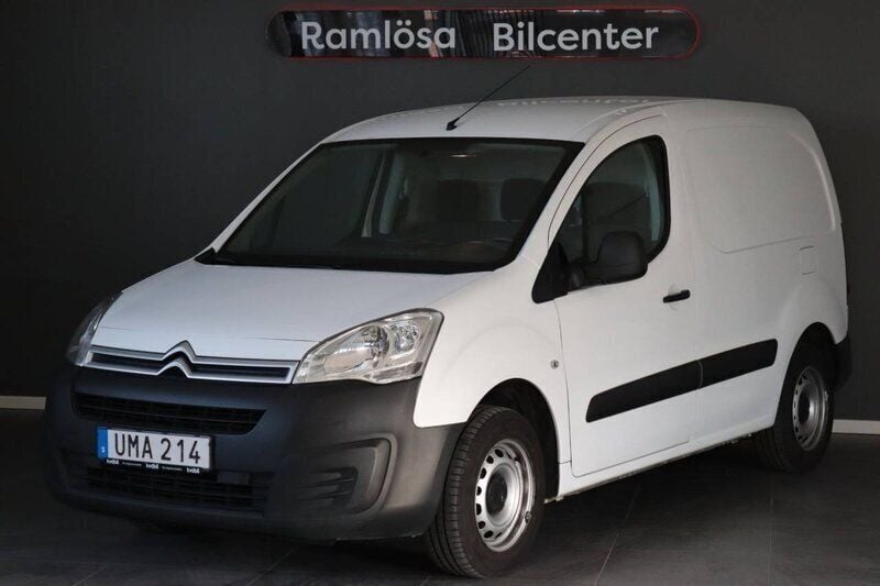 Begagnad Citroën Berlingo 75 HK (55 kW) 2018 Vit Minibuss