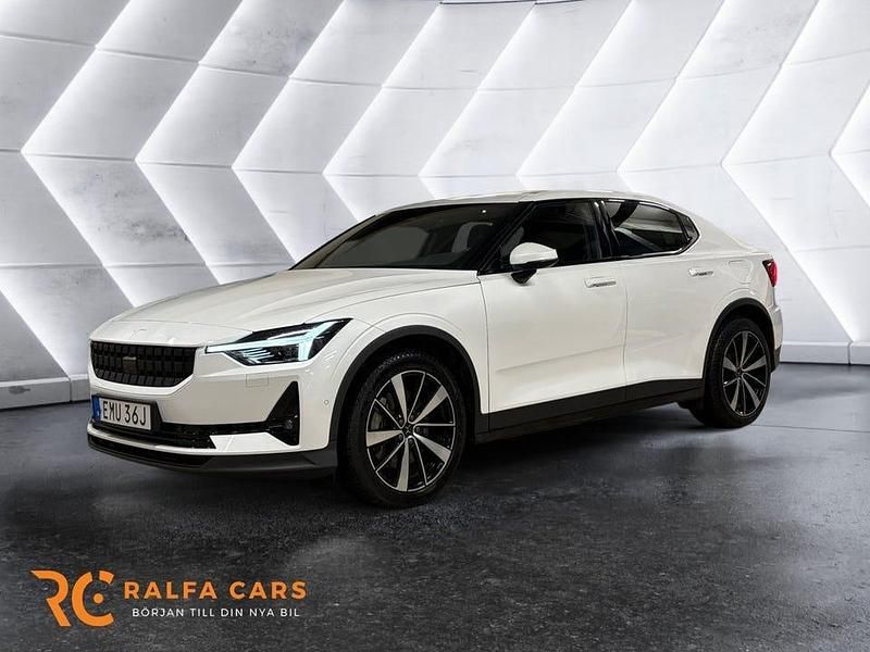 Vit Begagnad 2020 Polestar 2 Long Range Dual motor Halvkombi | 358 900 kr (Lite dyr) - Bild 1/3