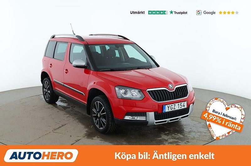 Begagnad Skoda Yeti Outdoor 151 HK (111 kW) 2016 Röd SUV
