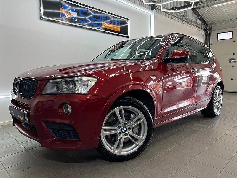 Röd Begagnad 2012 BMW X3 M Sport SUV | 149 900 kr - Bild 1/4