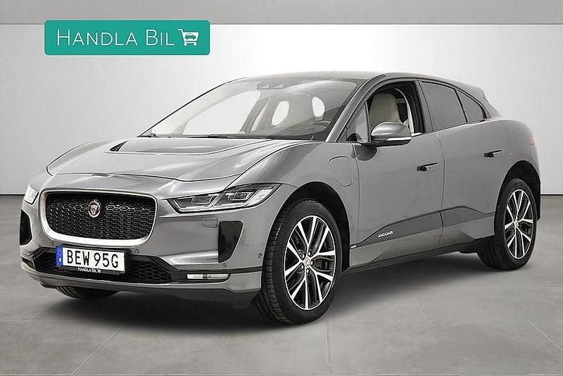 Grå Begagnad 2019 Jaguar I-Pace First Edition SUV | 239 900 kr (Bra pris) - Bild 1/4