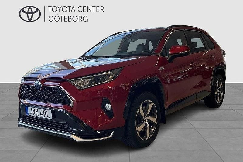 Röd Begagnad 2020 Toyota RAV4 Hybrid Edition SUV | 399 900 kr (Marknadspris) - Bild 1/3