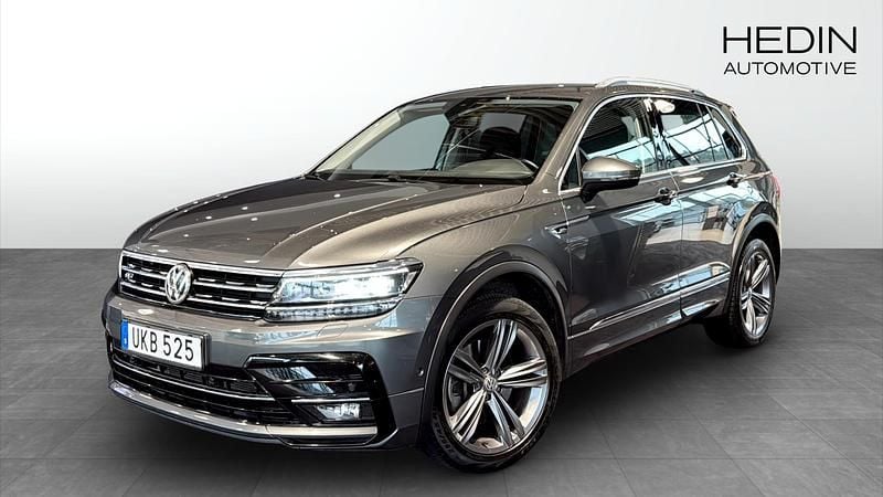 Silver Begagnad 2018 VW Tiguan GT SUV | 249 900 kr (Marknadspris) - Bild 1/4
