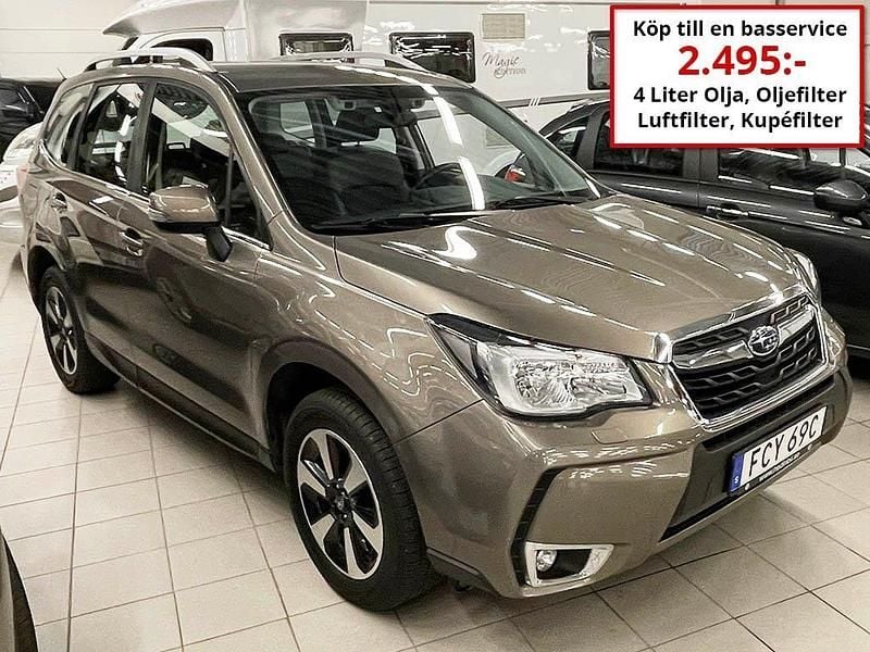 Ljusbrun (lbrun) Begagnad 2019 Subaru Forester SUV | 239 000 kr (Marknadspris) - Bild 1/4