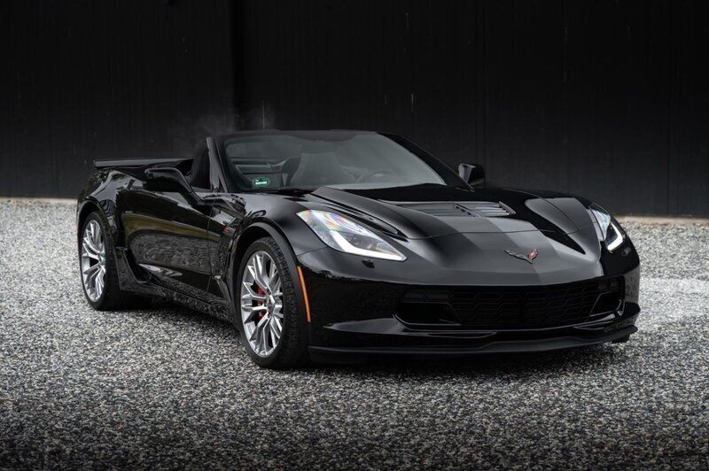 Svart Begagnad 2015 Chevrolet Corvette Z06 Cab | 1 075 000 kr - Bild 1/4