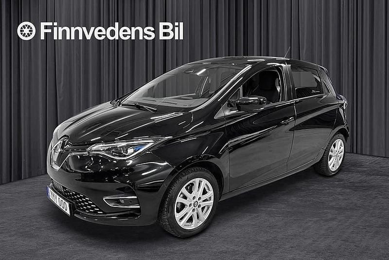 Svart Begagnad 2020 Renault Zoe Intens Halvkombi | 164 800 kr (Bra pris) - Bild 1/4