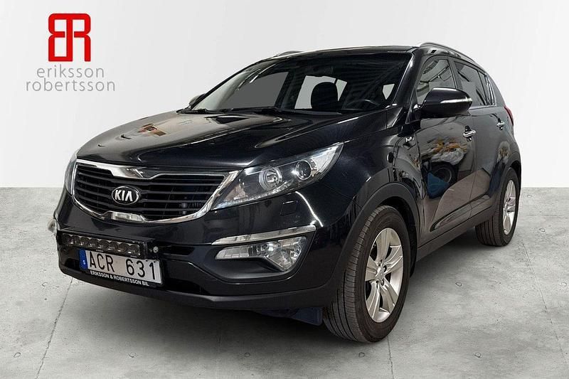 Svart Begagnad 2013 Kia Sportage EX SUV | 79 900 kr (Marknadspris) - Bild 1/4