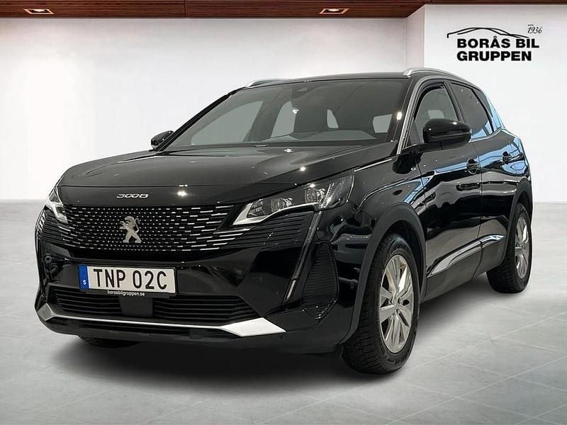 Svart Begagnad 2022 Peugeot 3008 GT SUV | 239 000 kr (Bra pris) - Bild 1/4