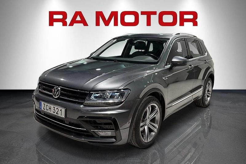 Begagnad VW Tiguan R-line 150 HK (110 kW) 2017 Silver metallic SUV