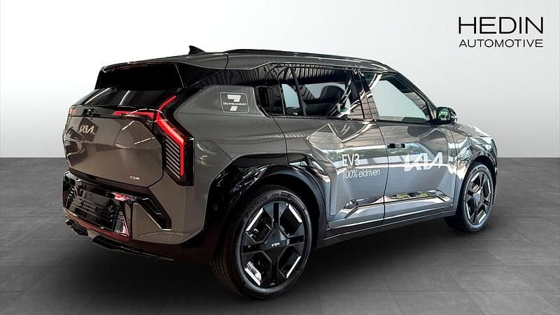 Begagnad Kia EV3 GT-Line 150 kW (204 HK) 2025 Grå (grey) SUV
