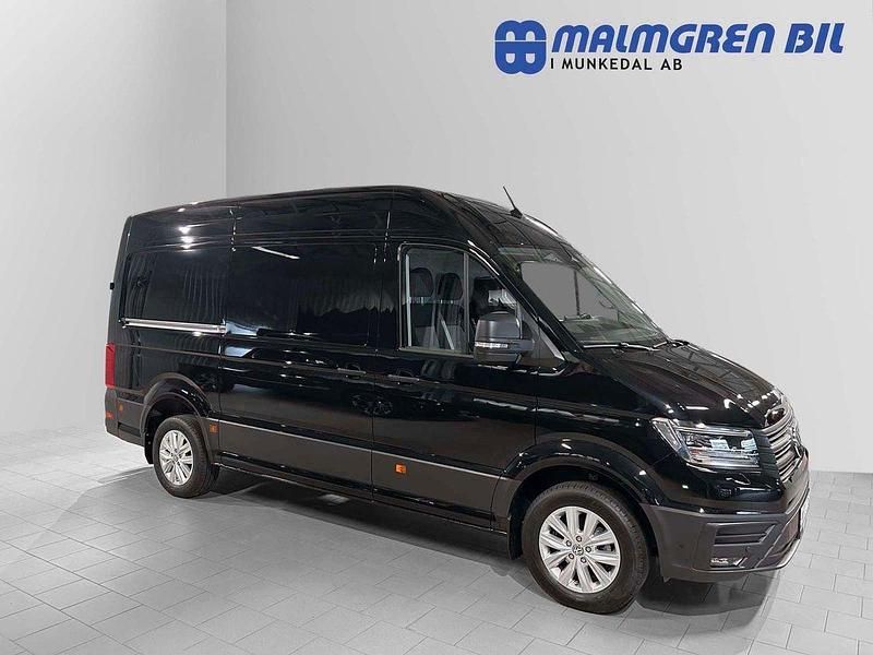 Svart (svartmetallic) Ny 2025 VW Crafter Van | 761 250 kr (Bra pris) - Bild 1/4