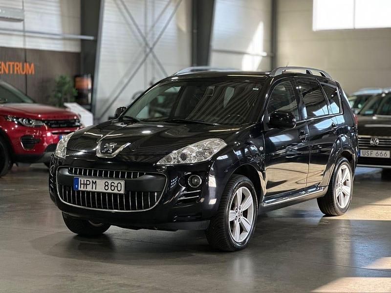 Svart Begagnad 2008 Peugeot 4007 SUV | 49 900 kr - Bild 1/4