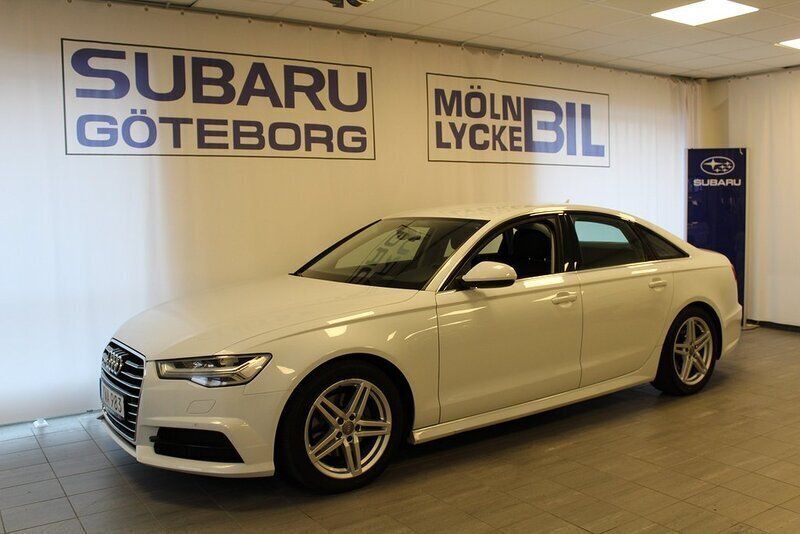 Vit Begagnad 2017 Audi A6 Proline Sedan | 254 900 kr (Bra pris) - Bild 1/4