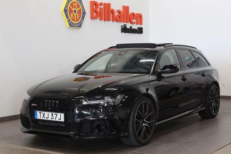 Svart Begagnad 2017 Audi RS6 Performance Kombi | 599 000 kr - Bild 1/4