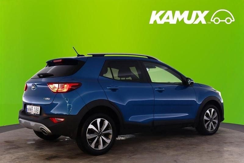 Begagnad Kia Stonic Advance 120 HK (88 kW) 2021 Blå SUV