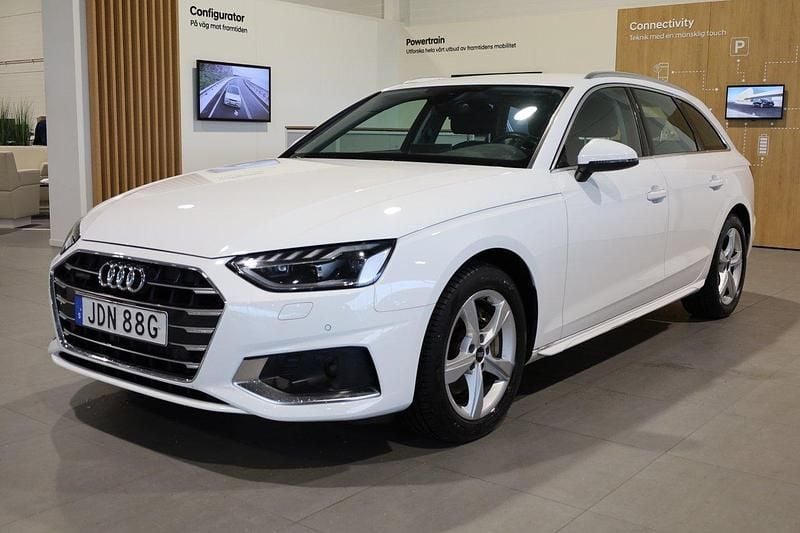 Vit Begagnad 2021 Audi A4 Kombi | 279 800 kr (Bra pris) - Bild 1/3