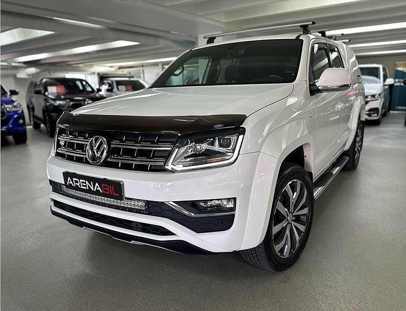 Vit Begagnad 2020 VW Amarok Aventura Pickup | 619 900 kr - Bild 1/4