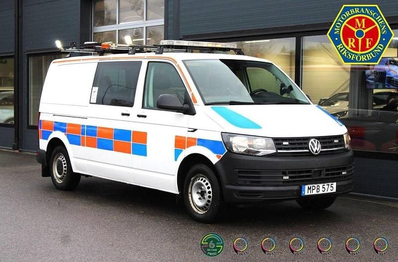 Vit Begagnad 2018 VW T6 S Van | 264 900 kr (Dyr) - Bild 1/4