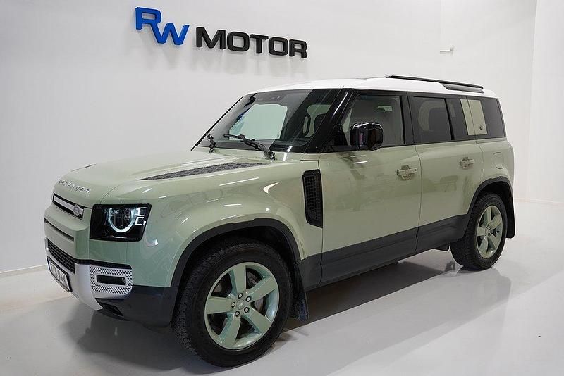 Grön Begagnad 2023 Land Rover Defender SUV | 939 900 kr - Bild 1/4