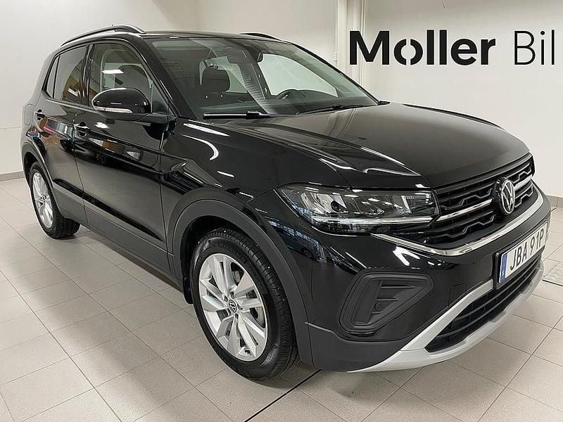 Deep black pearl Begagnad 2025 VW T-Cross Edition SUV | 235 000 kr (Marknadspris) - Bild 1/3