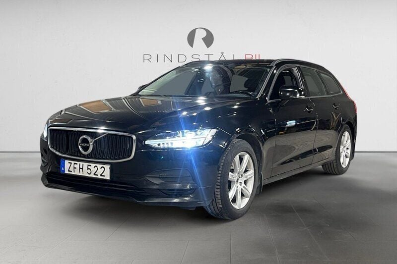 Svart Begagnad 2018 Volvo V90 Kinetic Kombi | 179 900 kr (Bra pris) - Bild 1/3