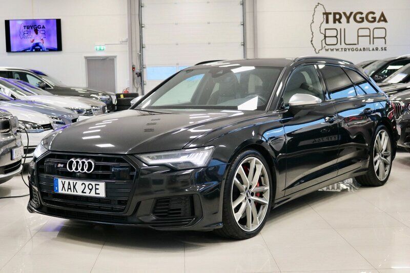Ljusgrå Begagnad 2019 Audi S6 Premium Kombi | 479 000 kr (Marknadspris) - Bild 1/4