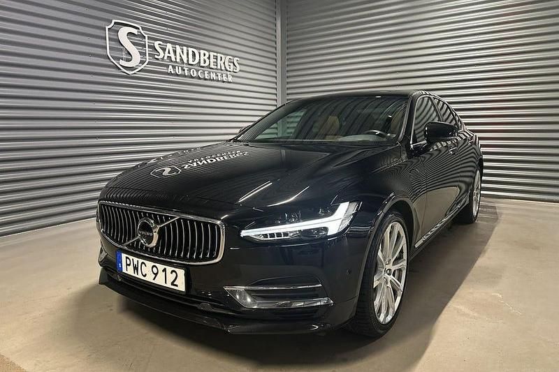 Svart Begagnad 2018 Volvo S90 Inscription Sedan | 336 500 kr (Dyr) - Bild 1/4