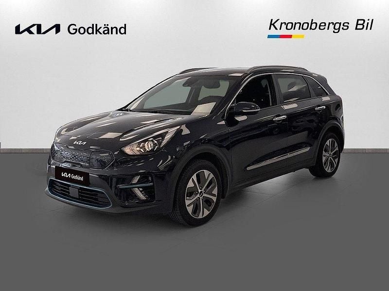 Blå (gravity blue) Begagnad 2022 Kia e-Niro 2 SUV | 239 900 kr (Superpris) - Bild 1/4