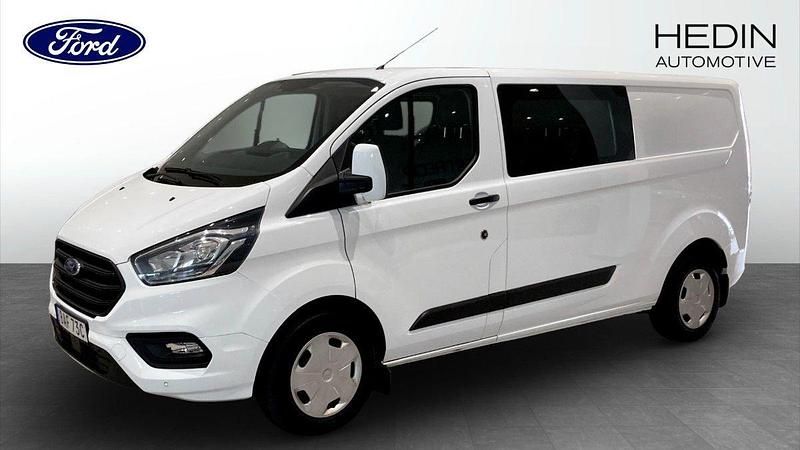 Vit (white) Begagnad 2020 Ford Transit Custom Van | 279 000 kr - Bild 1/4