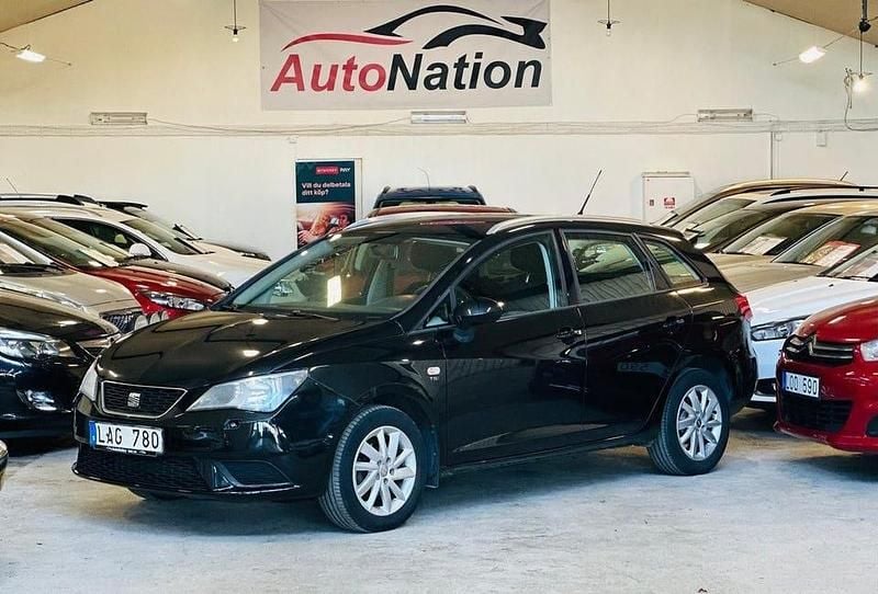 Svart Begagnad 2013 Seat Ibiza ST Style Kombi | 49 900 kr (Lite dyr) - Bild 1/4