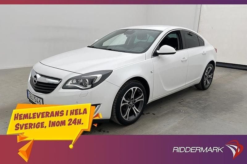Vit Begagnad 2017 Opel Insignia Business Halvkombi | 129 600 kr (Marknadspris) - Bild 1/3