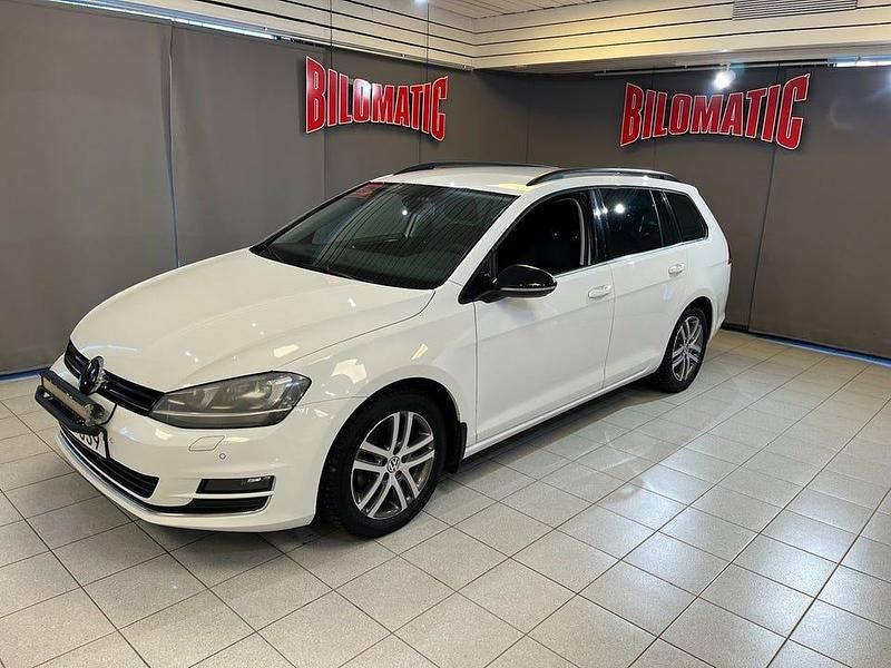 Vit Begagnad 2014 VW Golf VII GT Kombi | 119 000 kr (Marknadspris) - Bild 1/4