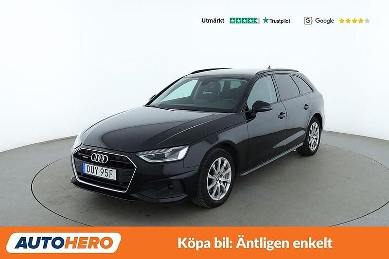 Svart Begagnad 2019 Audi A4 Proline Kombi | 240 000 kr (Marknadspris) - Bild 1/4