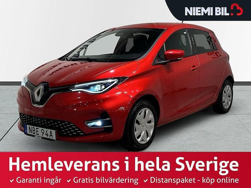 Röd Begagnad 2019 Renault Zoe Halvkombi | 159 900 kr (Marknadspris) - Bild 1/3