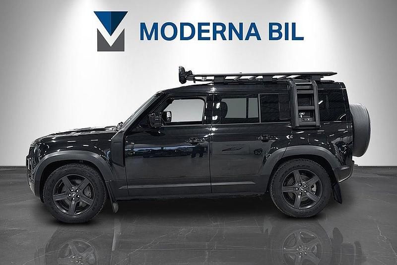 Begagnad Land Rover Defender Black Edition 400 HK (294 kW) 2021 Svart SUV