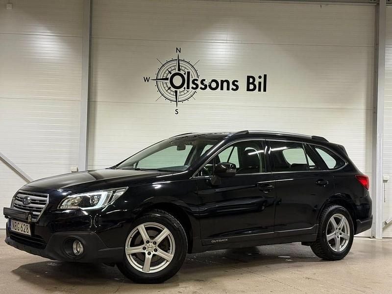 Svart Begagnad 2015 Subaru Outback Kombi | 159 900 kr (Lite dyr) - Bild 1/4