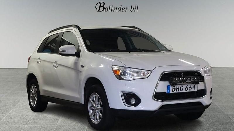 Vit Begagnad 2014 Mitsubishi ASX Comfort Edition SUV | 99 800 kr (Marknadspris) - Bild 1/4