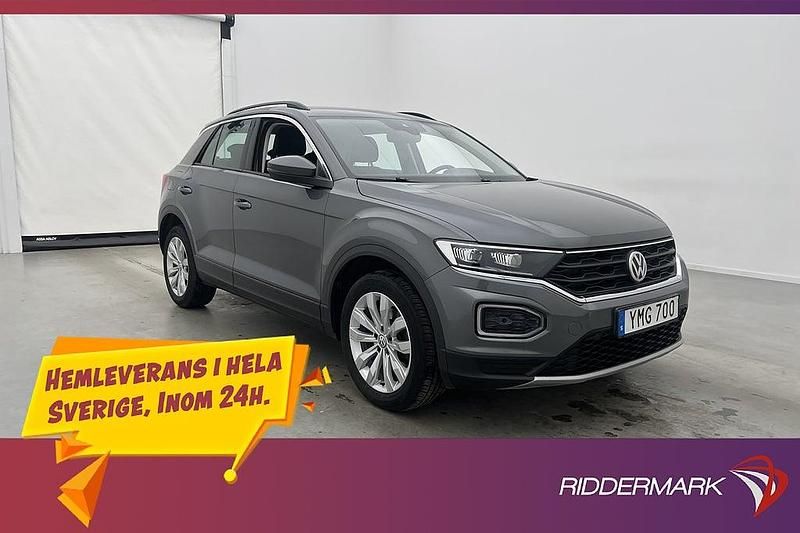 Grå Begagnad 2018 VW T-Roc GT SUV | 234 900 kr (Marknadspris) - Bild 1/3