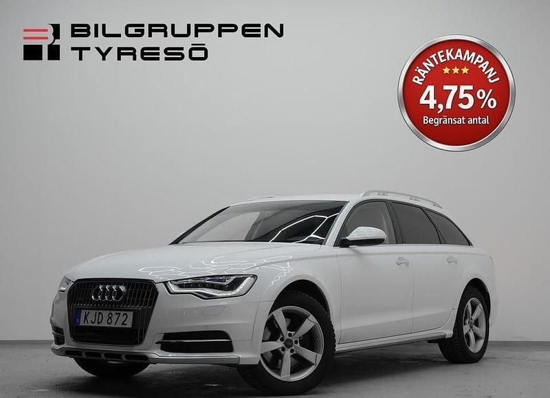 Vit Begagnad 2014 Audi A6 SUV | 159 900 kr (Marknadspris) - Bild 1/4