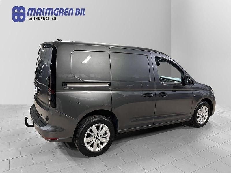 Ny VW Caddy 122 HK (89 kW) 2025 Indiumgrå metallic Minibuss